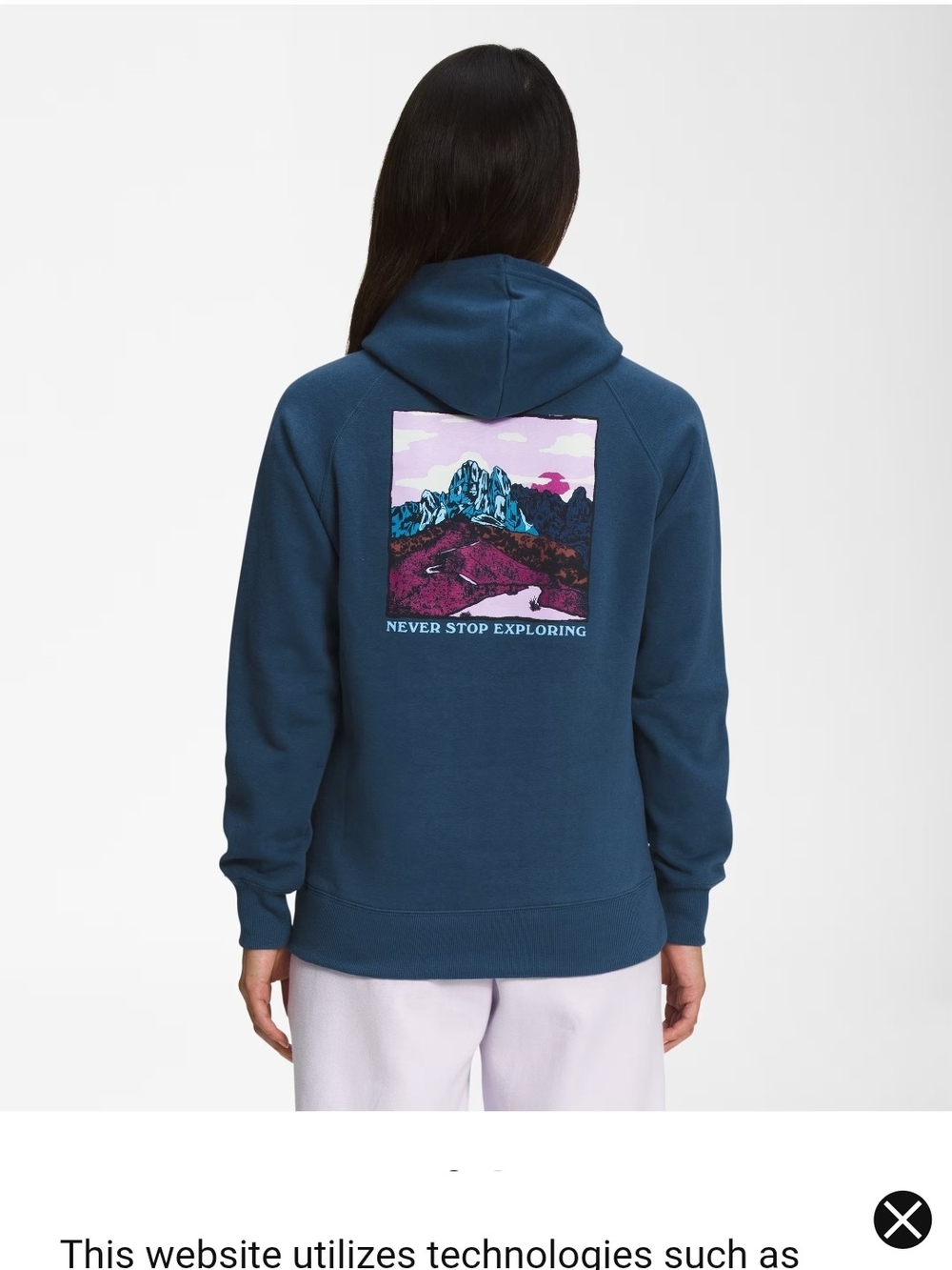 NWOT The North Face Women's Hoodie - Navy SZ S